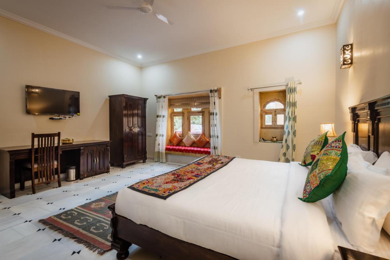 Hotel Dev Garh Jaisalmer Esterno foto